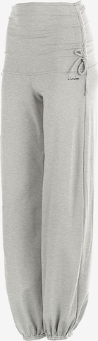 Effilé Pantalon de sport 'WH1' Winshape en gris