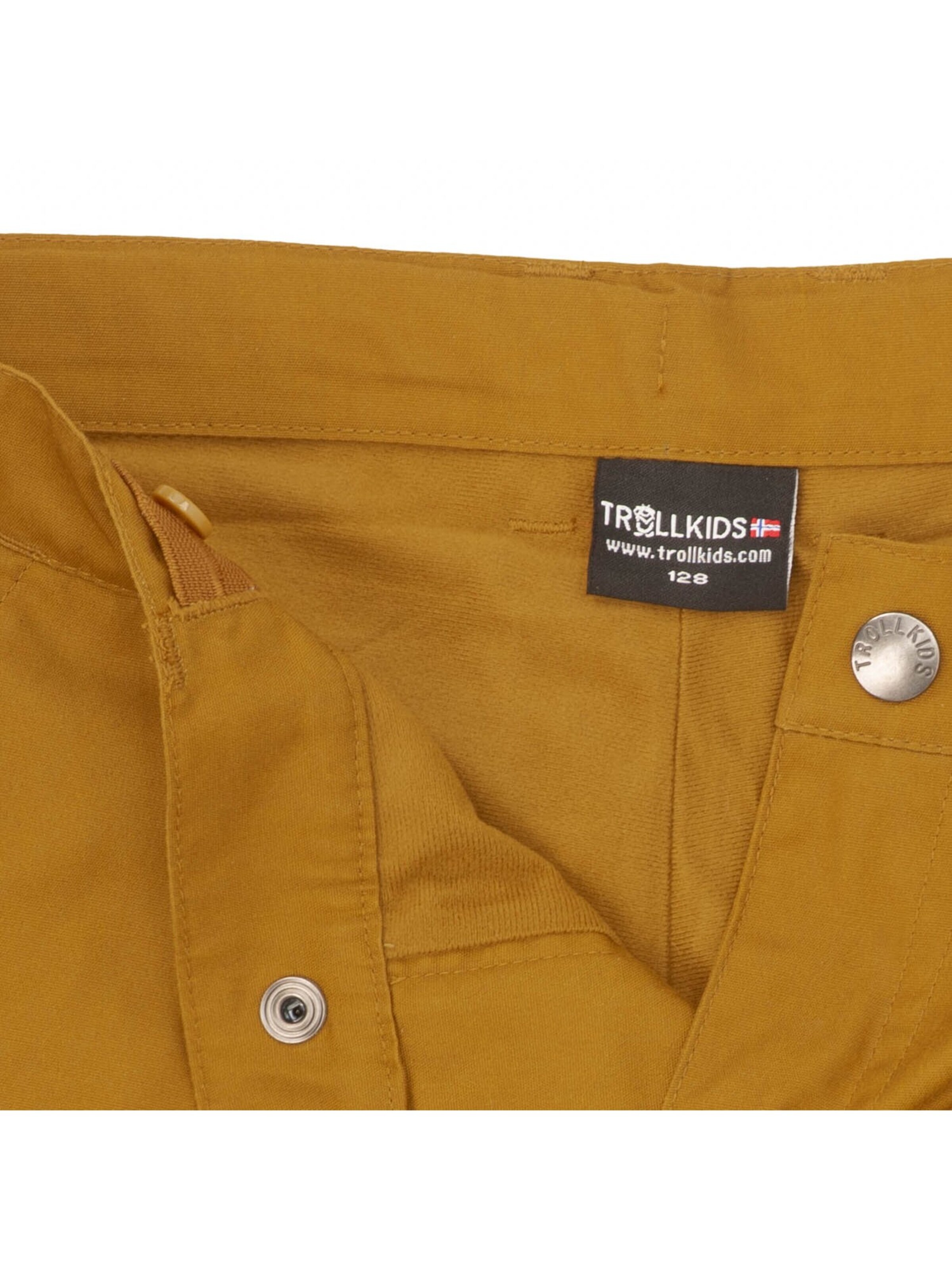 TROLLKIDS Regular Workout Pants in Brown