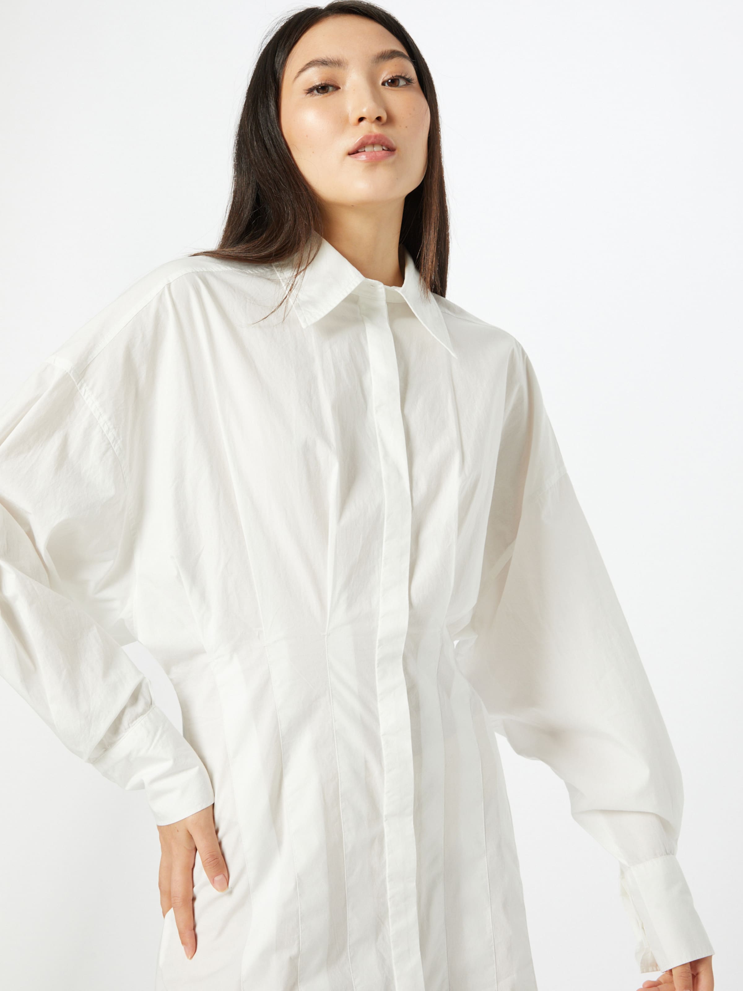Vêtements Robe-chemise Loana Gina Tricot en Blanc Cassé 