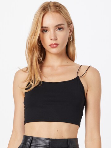 ABOUT YOU Top 'Janina' in Black: front