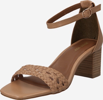 ABOUT YOU Sandal 'Luisa' i beige: framsida