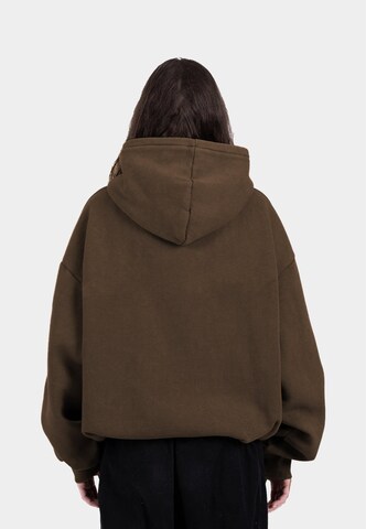 Prohibited Sweat jacket in Brown