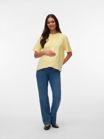 MAMALICIOUS Shirt in Yellow