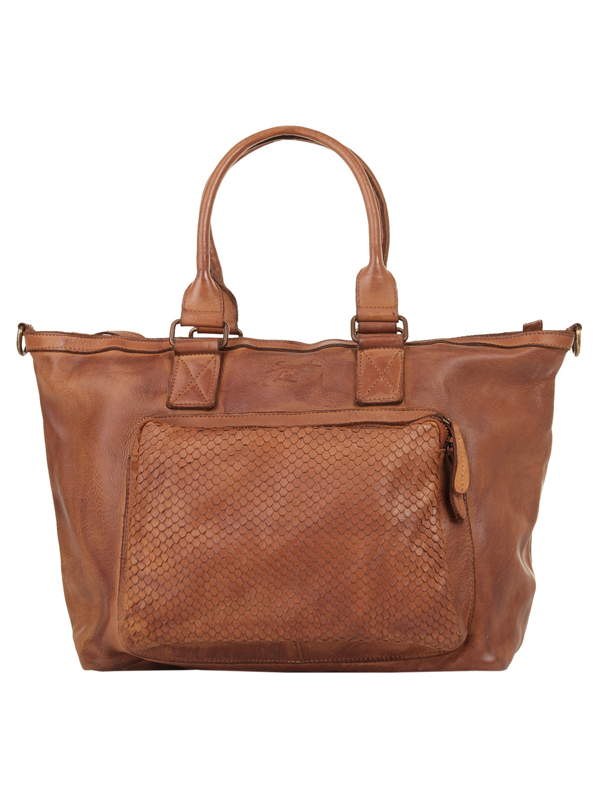 Cabas Samantha Look en marron : devant