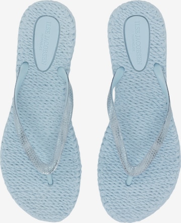 ILSE JACOBSEN T-Bar Sandals 'CHEERFUL01M' in Blue