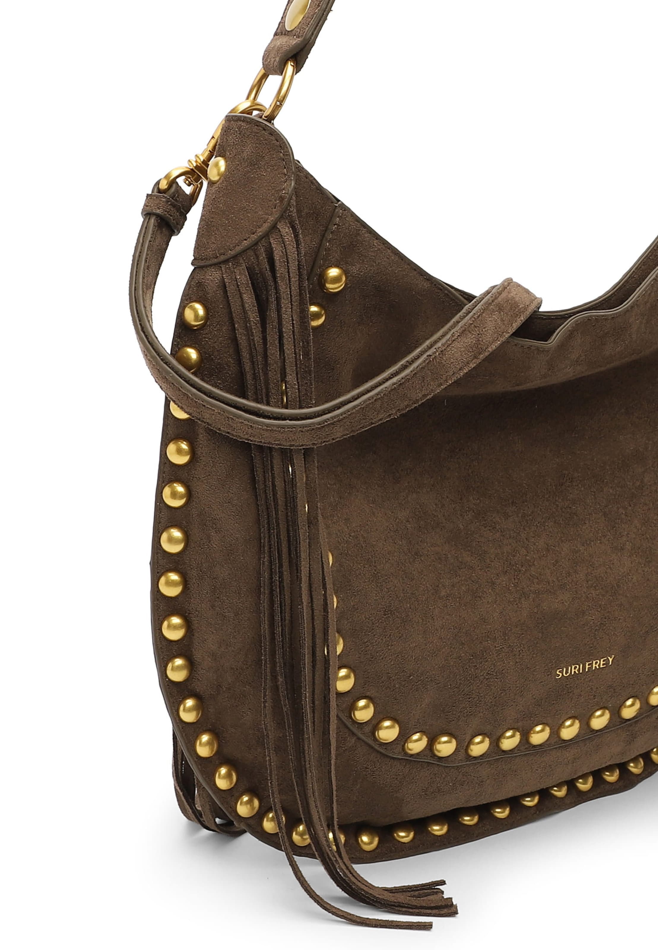 Borsa a sacco 'Elly' di Suri Frey in verde