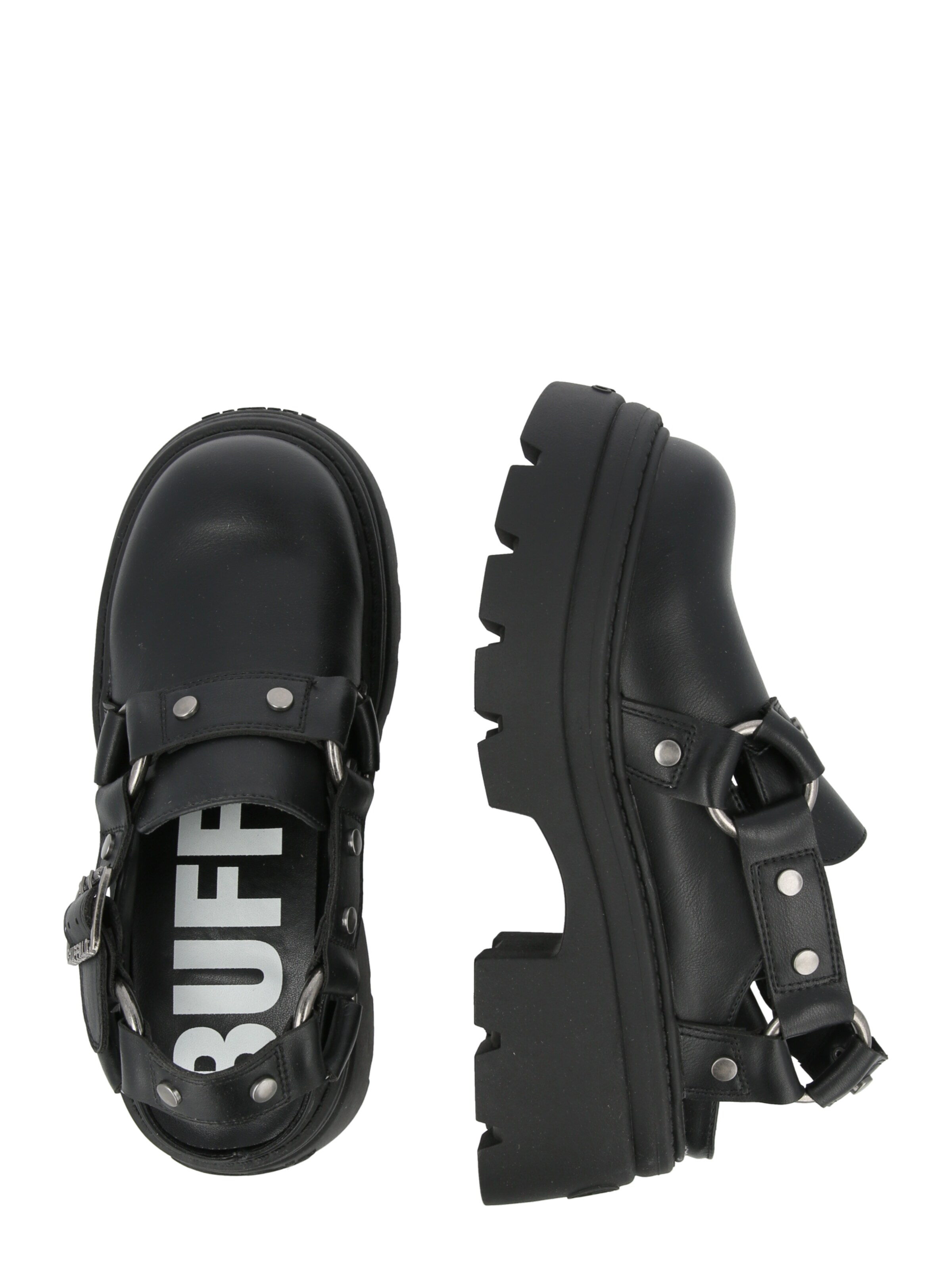 BUFFALO Chodaki 'VEGA' w kolorze czarny