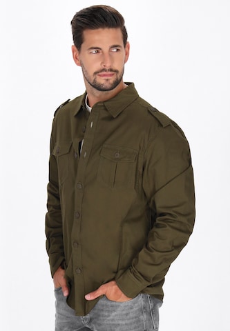 DreiMaster Vintage - Regular Fit Camisa em verde: frente