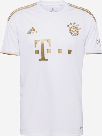 ADIDAS PERFORMANCE Trikoo 'FC Bayern München' värissä valkoinen: edessä