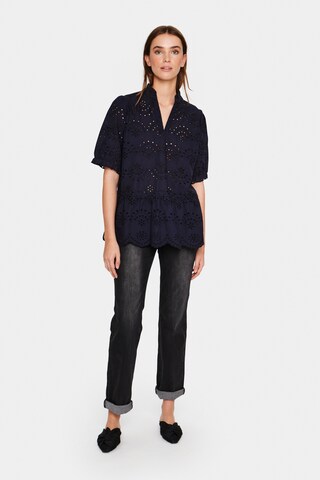 SAINT TROPEZ Blouse 'Geleksa' in Blue