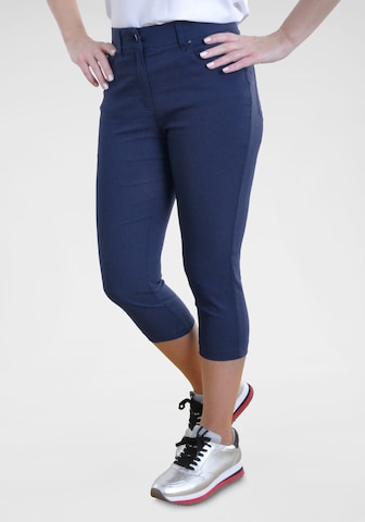 Navigazione Slim fit Pants in Blue: front