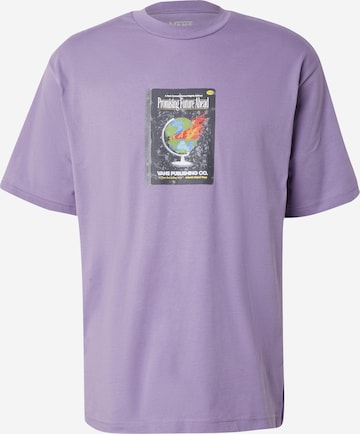 Tricou 'Paperback Writer' de la VANS pe mov: față