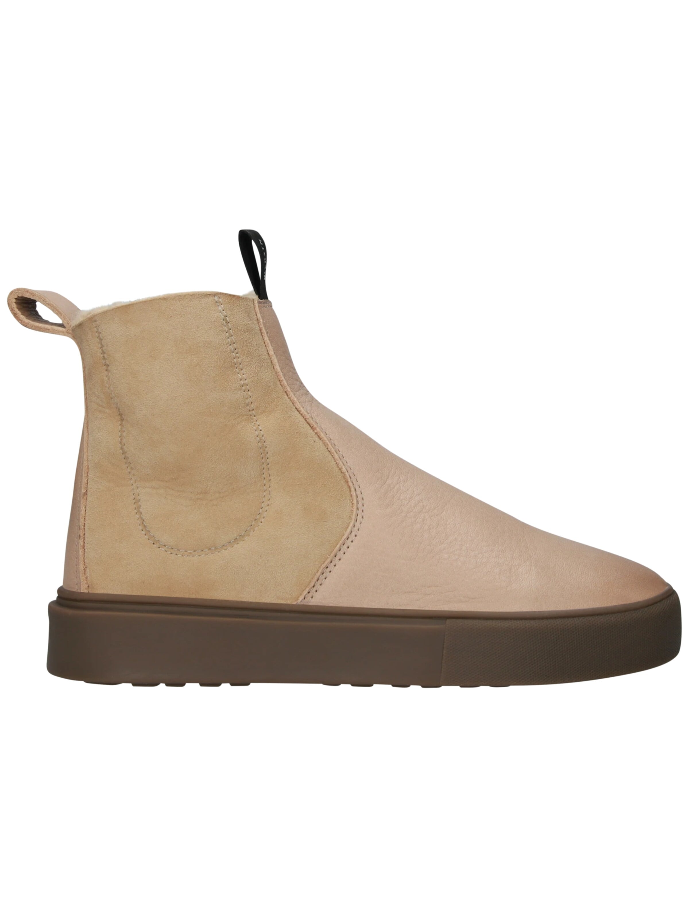 BLACKSTONE Enkellaarsjes 'Sermeq Naalu Cl208' in Beige: voorkant