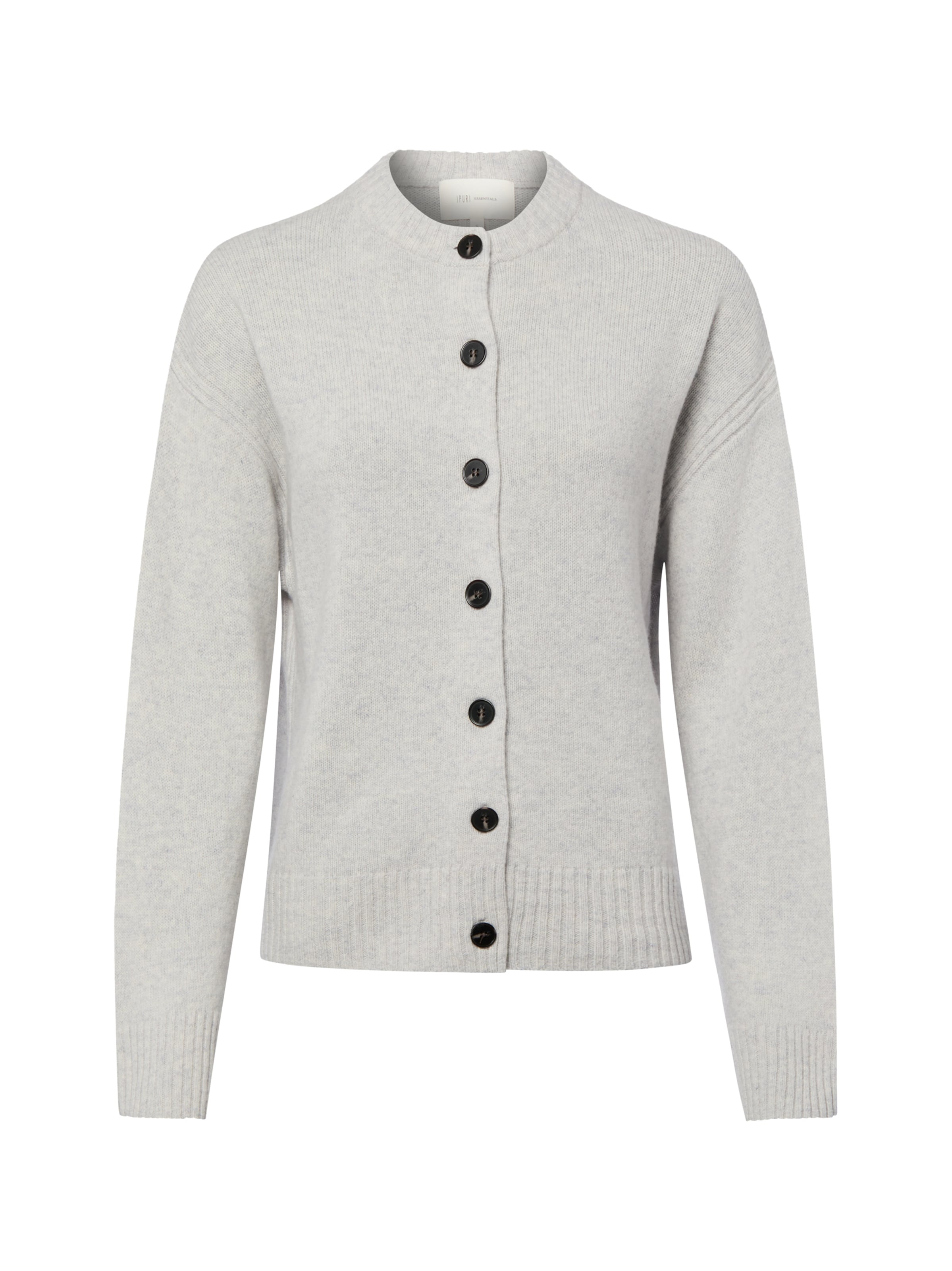 Cardigan oversize Ipuri en gris : devant