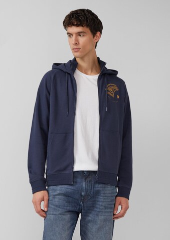 Veste de survêtement s.Oliver en bleu : devant