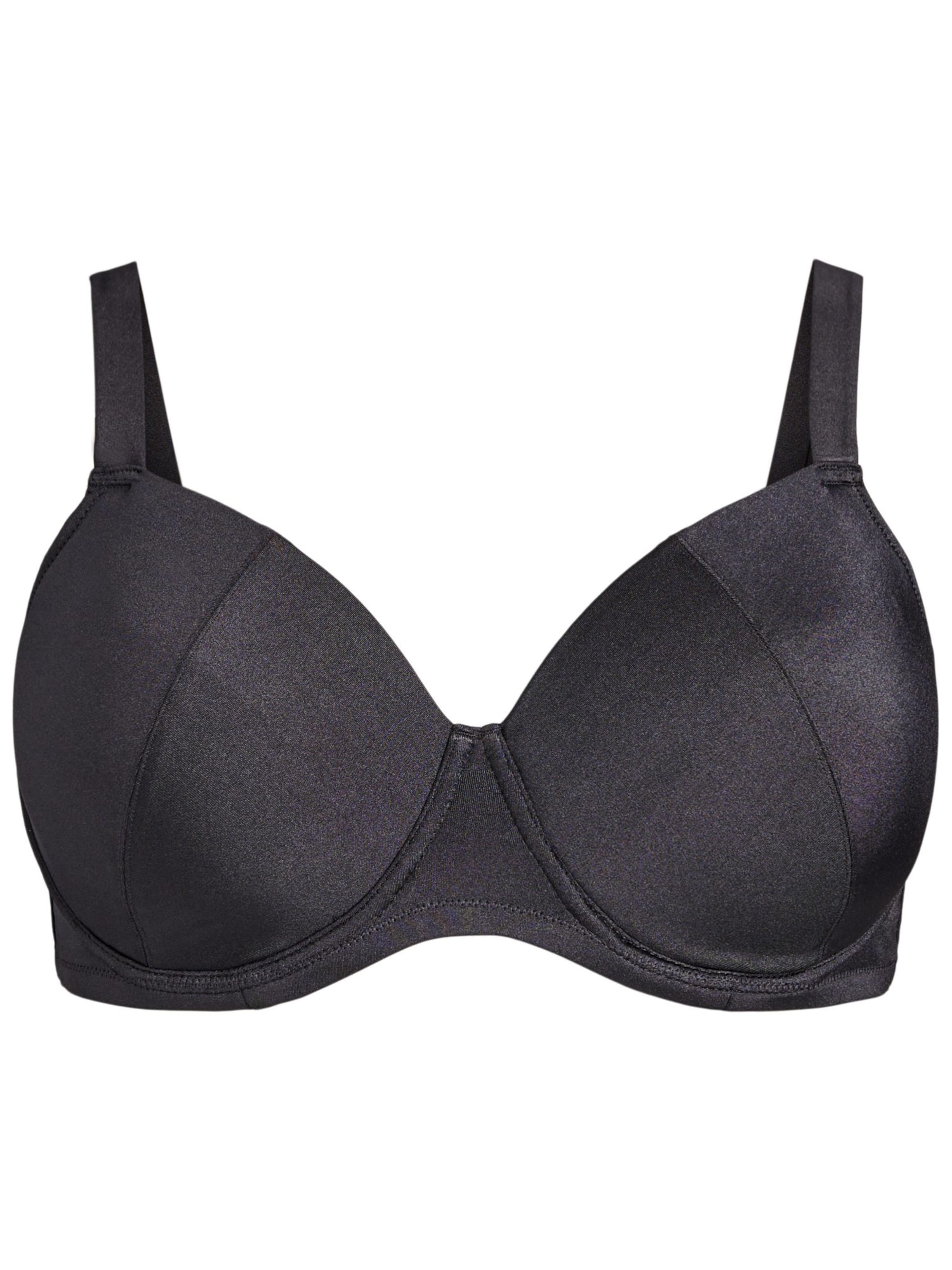 Top per bikini 'SBLOOM' di Swim by Zizzi in nero: frontale