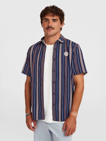 Regular fit Camicia 'O'riginals Jacquard' di O'NEILL in blu: frontale