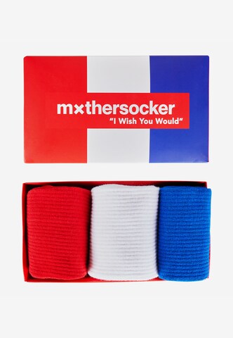 Mxthersocker Socks 'ESSENTIAL - THE NAKED MXTHERSOCKER' in Blue