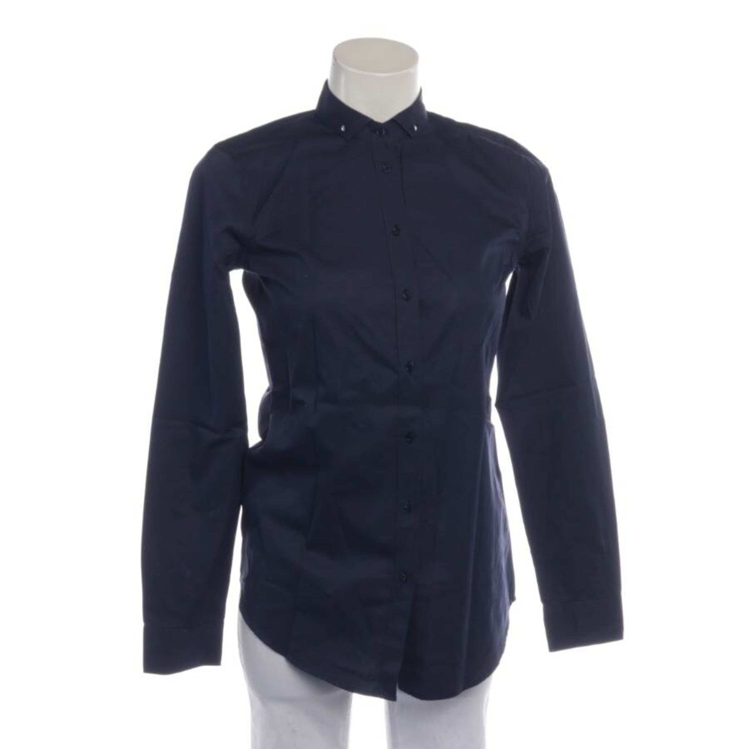 Van Laack Bluse / Tunika XS in Blau: Vorderseite