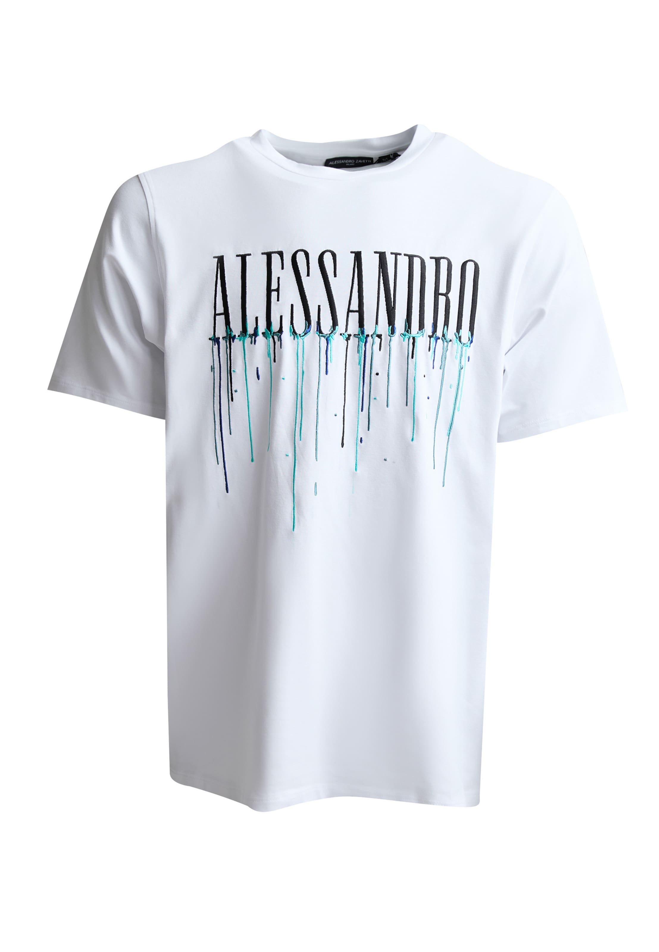 Alessandro Zavetti Shirt 'Artista' in White: front