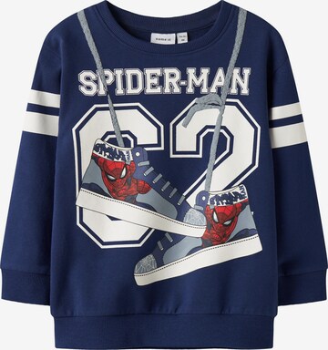 Felpa di NAME IT in blu: frontale