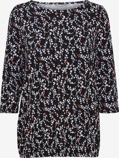 Fransa Shirt in grau / rot / schwarz / weiß, Produktansicht