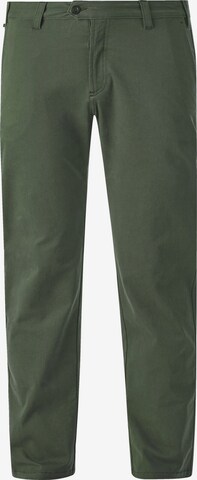 Charles Colby Regular Broek ' Aurelius ' in Groen: voorkant