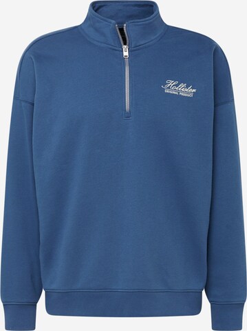 HOLLISTER Sweatshirt 'APAC EXCLUSIVE' in Blue: front