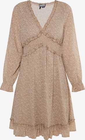 DreiMaster Vintage Dress 'Altiplano' in Beige: front