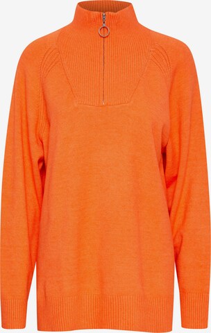 b.young Sweater 'Nonina' in Red: front