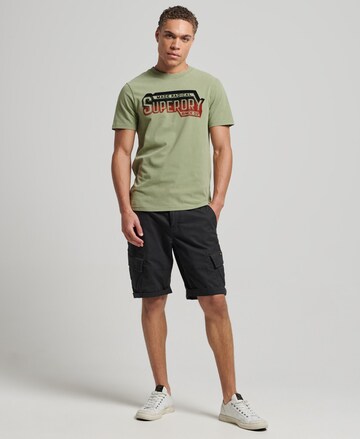 Superdry Shirt in Groen