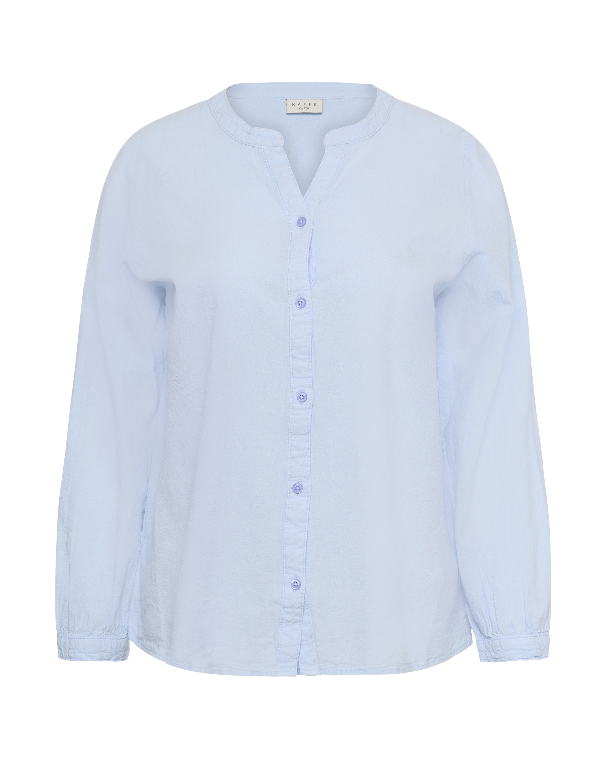 KAFFE CURVE - Blusa 'KCNana' en azul: frente