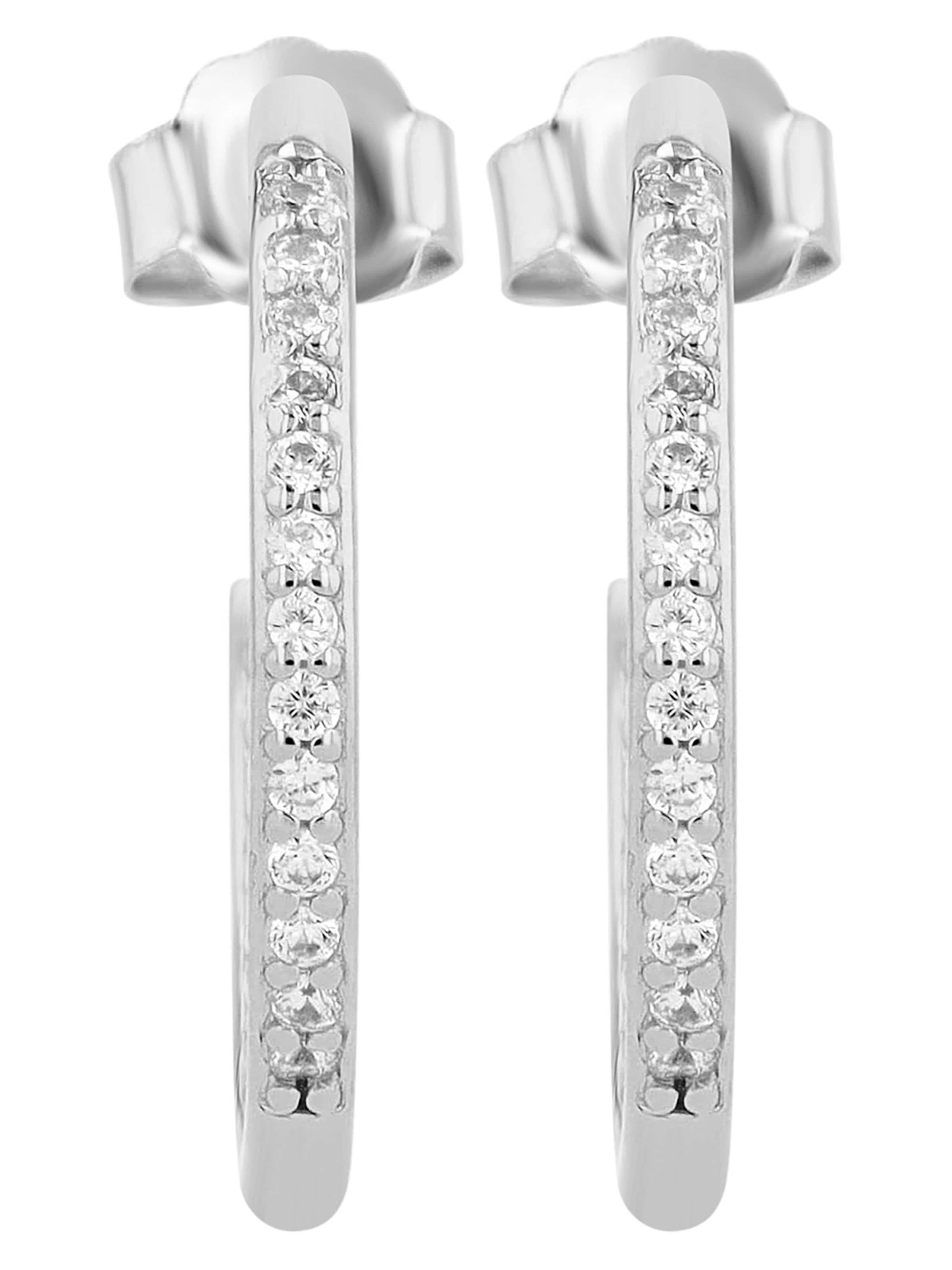 Akzent Earrings 'Uzma, langlebig' in Silver