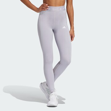 ADIDAS PERFORMANCE Skinny Sports trousers in Grey