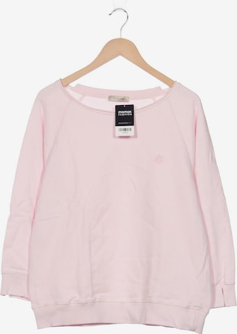 MARGITTES Sweatshirt & Zip-Up Hoodie in L in Pink: front