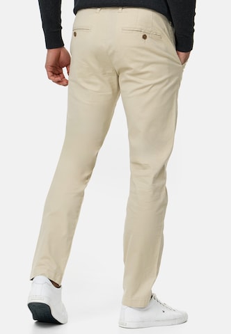 Regular Pantalon chino 'Wasling' INDICODE JEANS en beige