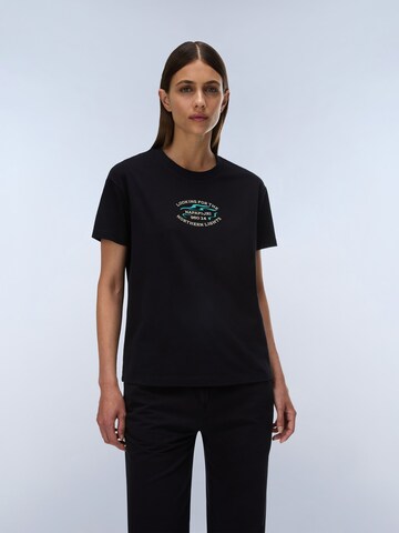 Tricou 'Bliss' de la NAPAPIJRI pe negru: față