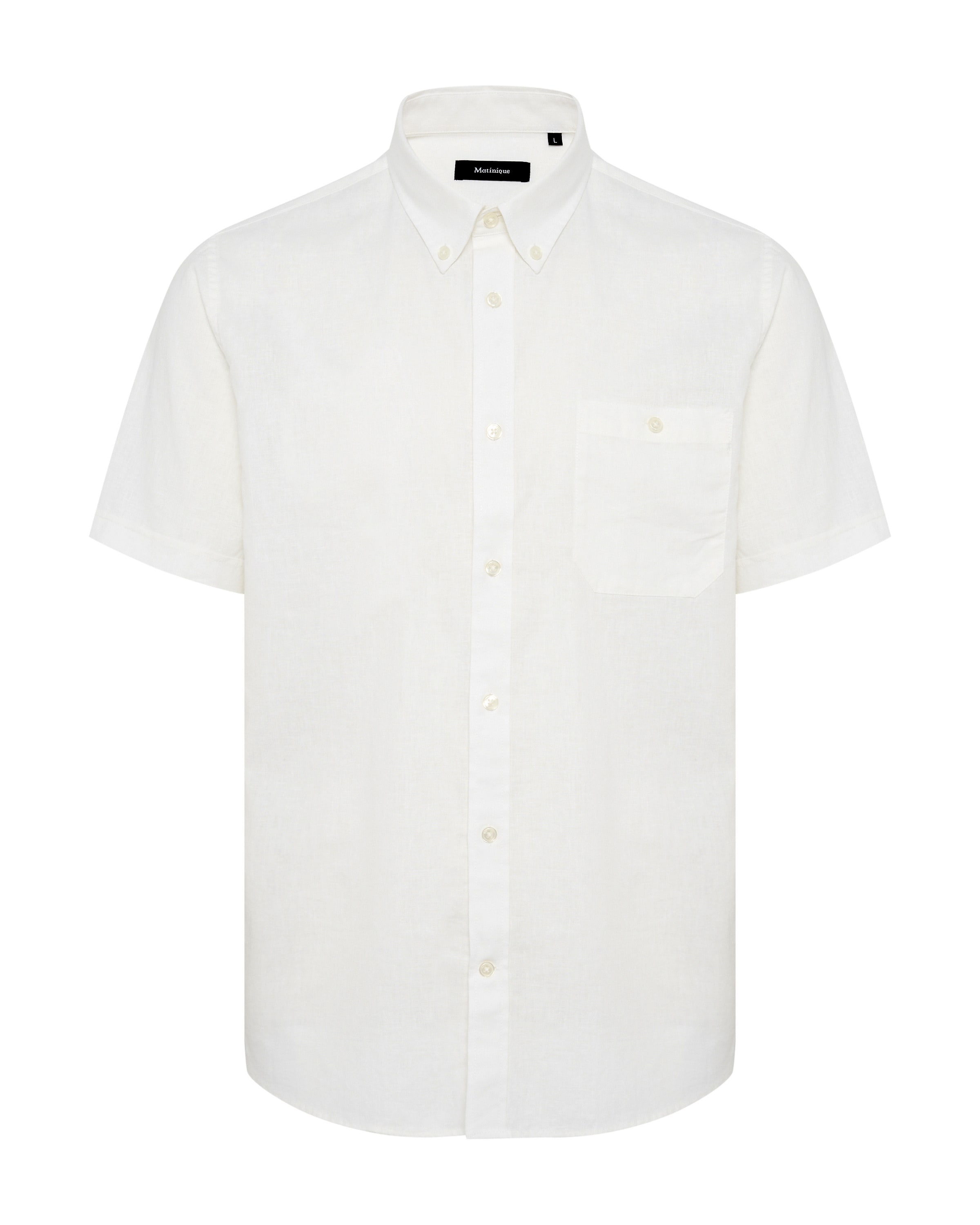 Matinique Overhemd 'Trostol ' in Wit: voorkant