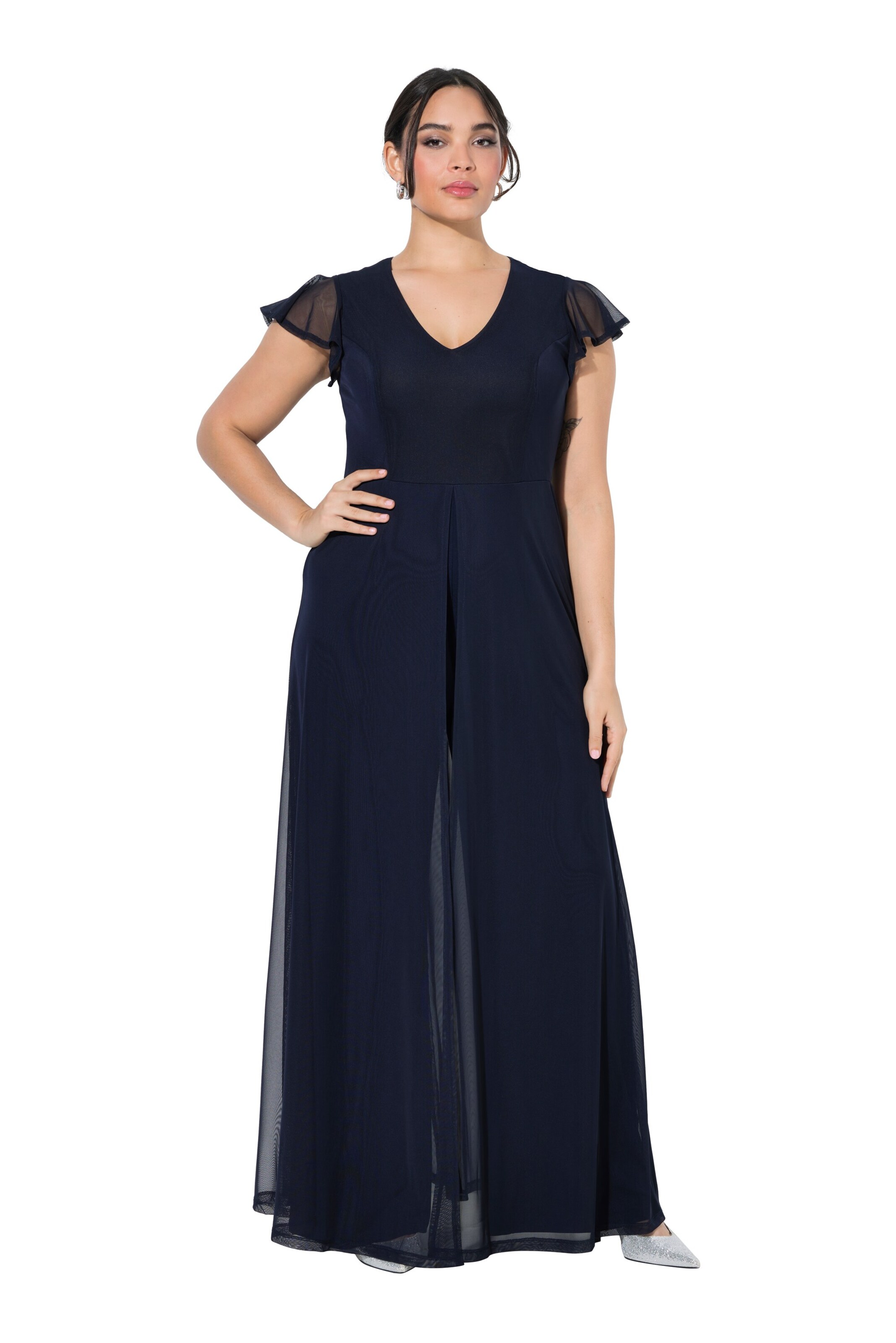 Ulla Popken Dress in Blue: front