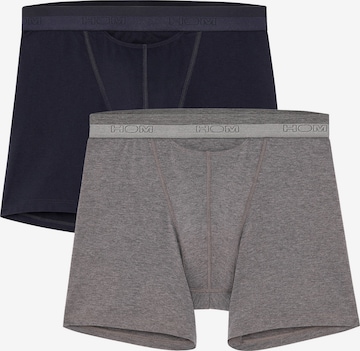 HOM Boxershorts ' Long Boxer Briefs HO1 ' in Blauw: voorkant