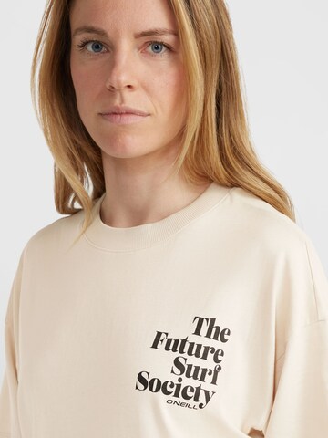 T-shirt ' The Future Surf Society ' O'NEILL en beige