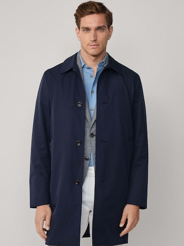 Hackett London Mantel 'Belgravia' in Blau: Vorderseite