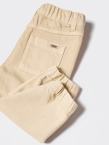 MANGO KIDS Regular Broek 'Delos' in Beige