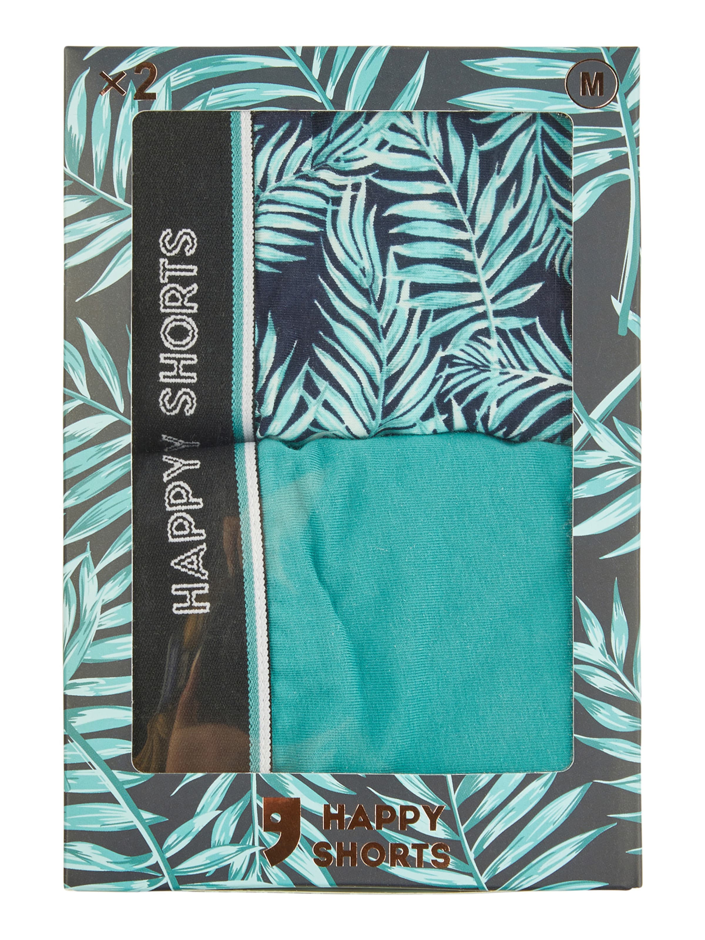 Boxers ' Classic ' Happy Shorts en bleu