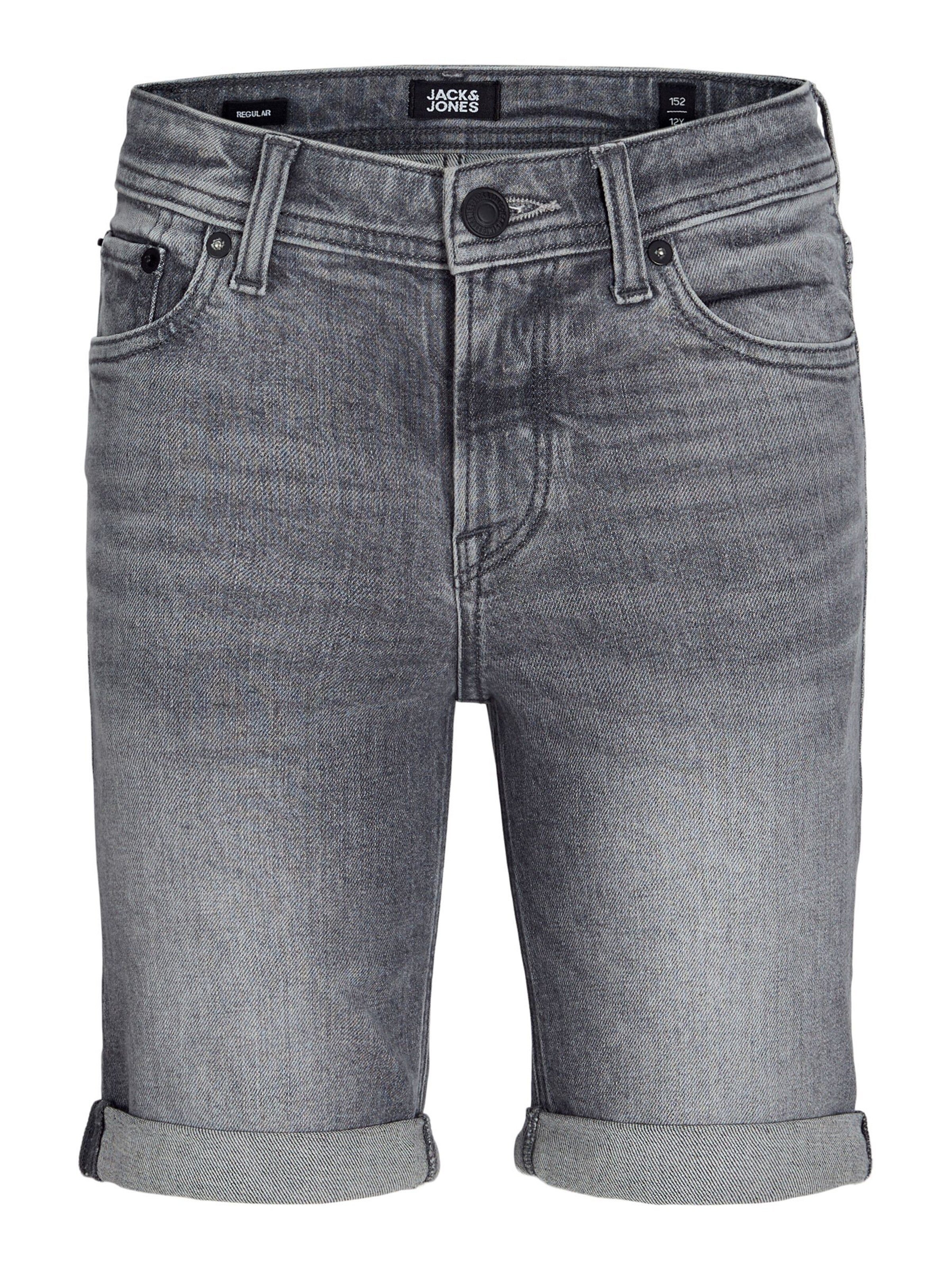 Jack & Jones Junior Regular Jeans in Grey: front
