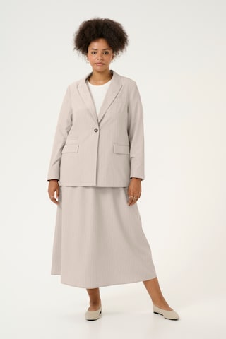 KAFFE CURVE Skirt in Beige