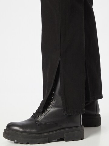 Dr. Denim Wide Leg Jeans 'Echo Shoe' in Schwarz