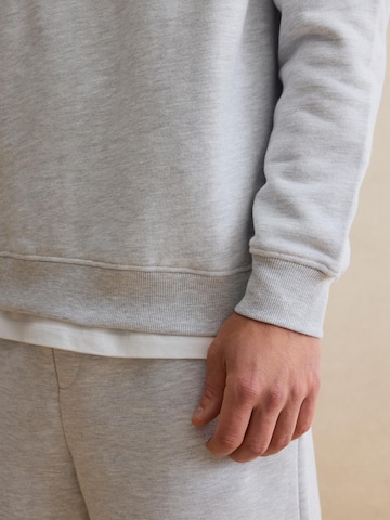 DAN FOX APPAREL Majica 'Cem' | siva barva