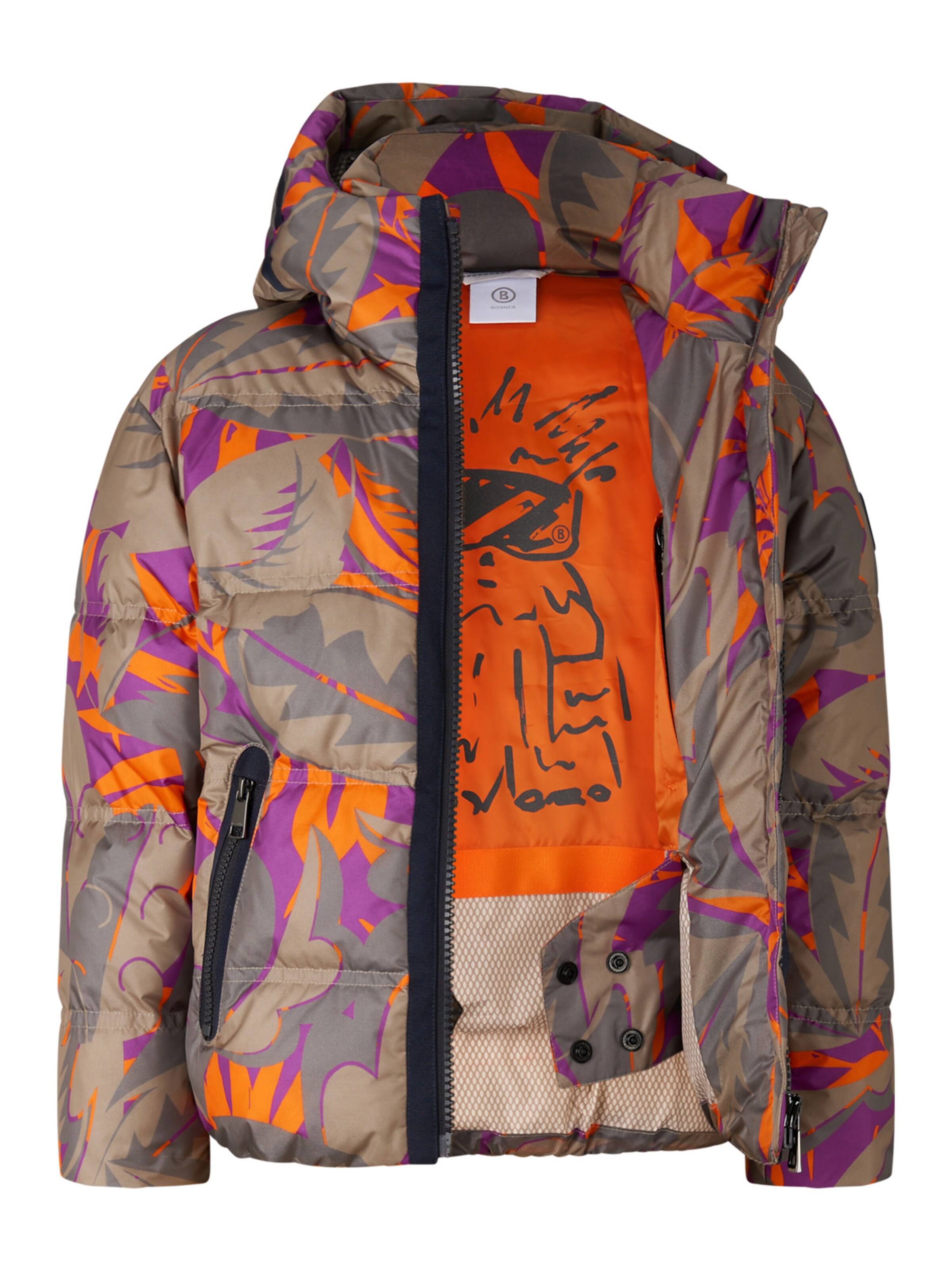 BOGNER Winterjacke in Grün