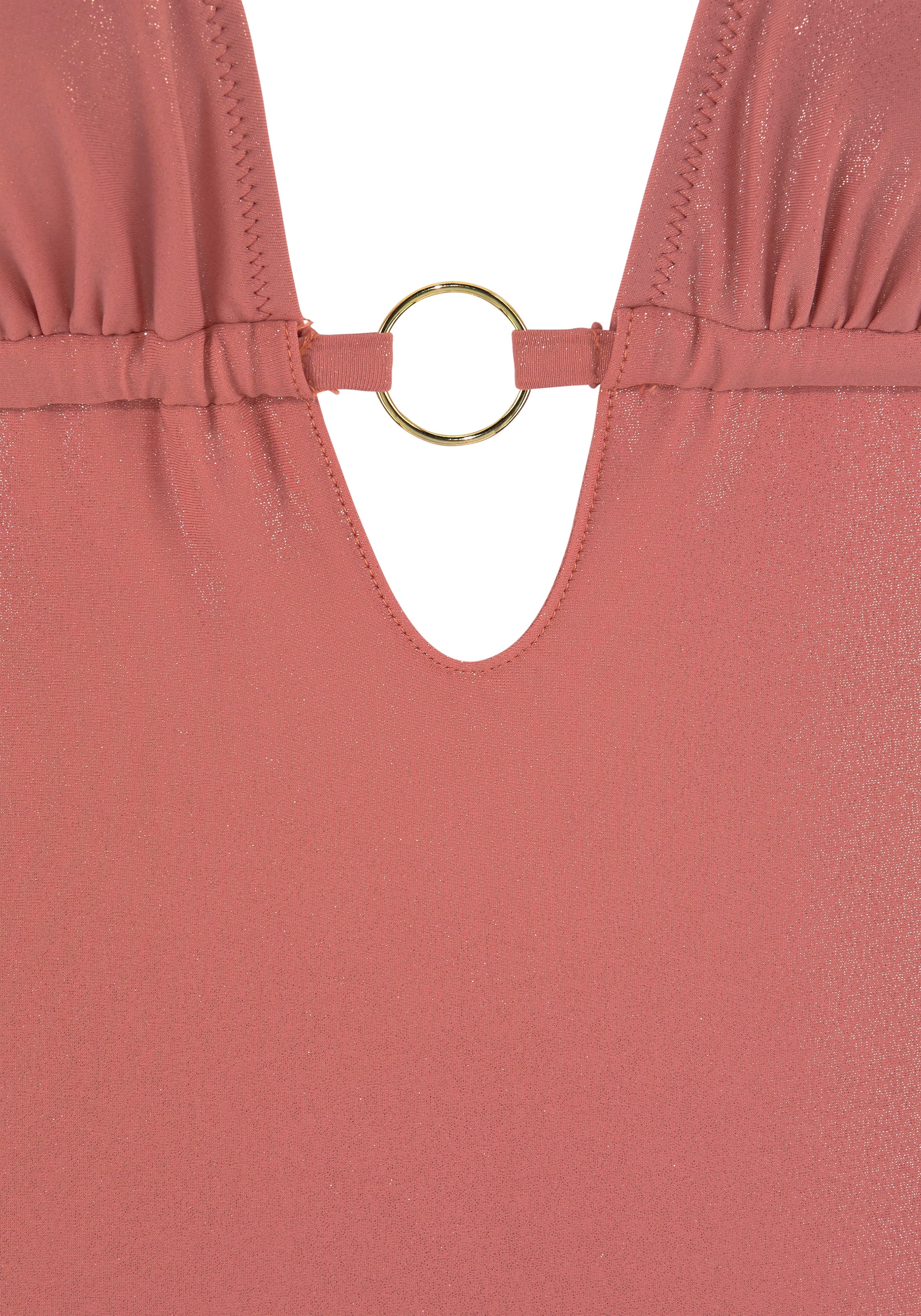 LASCANATrokutasti Jednodijelni kupaći kostim - narančasta boja